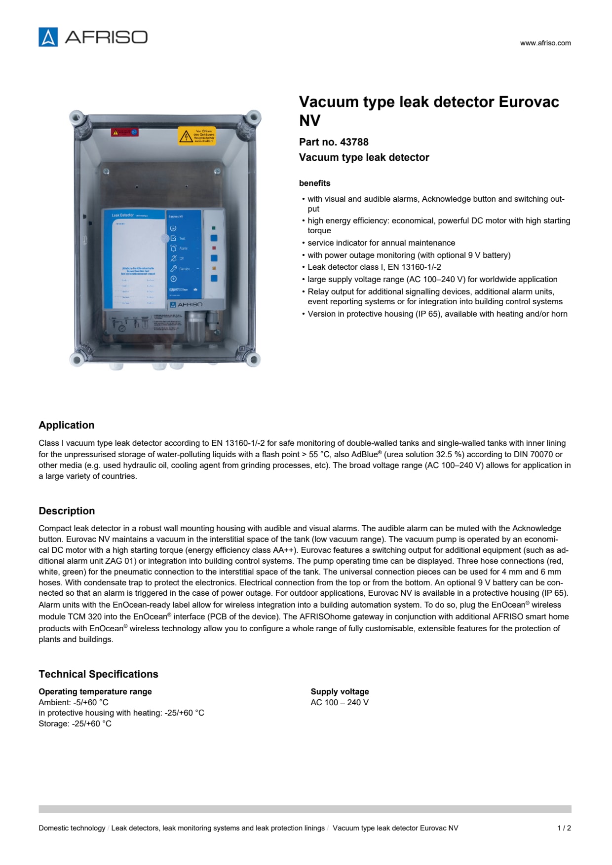 AFRISO_VACUUM-TYPE-LEAK-DETECTOR-EUROVAC-NV-VACUUM-TYPE-LEAK-DETECTOR_43788_ENG_GBR.PDF