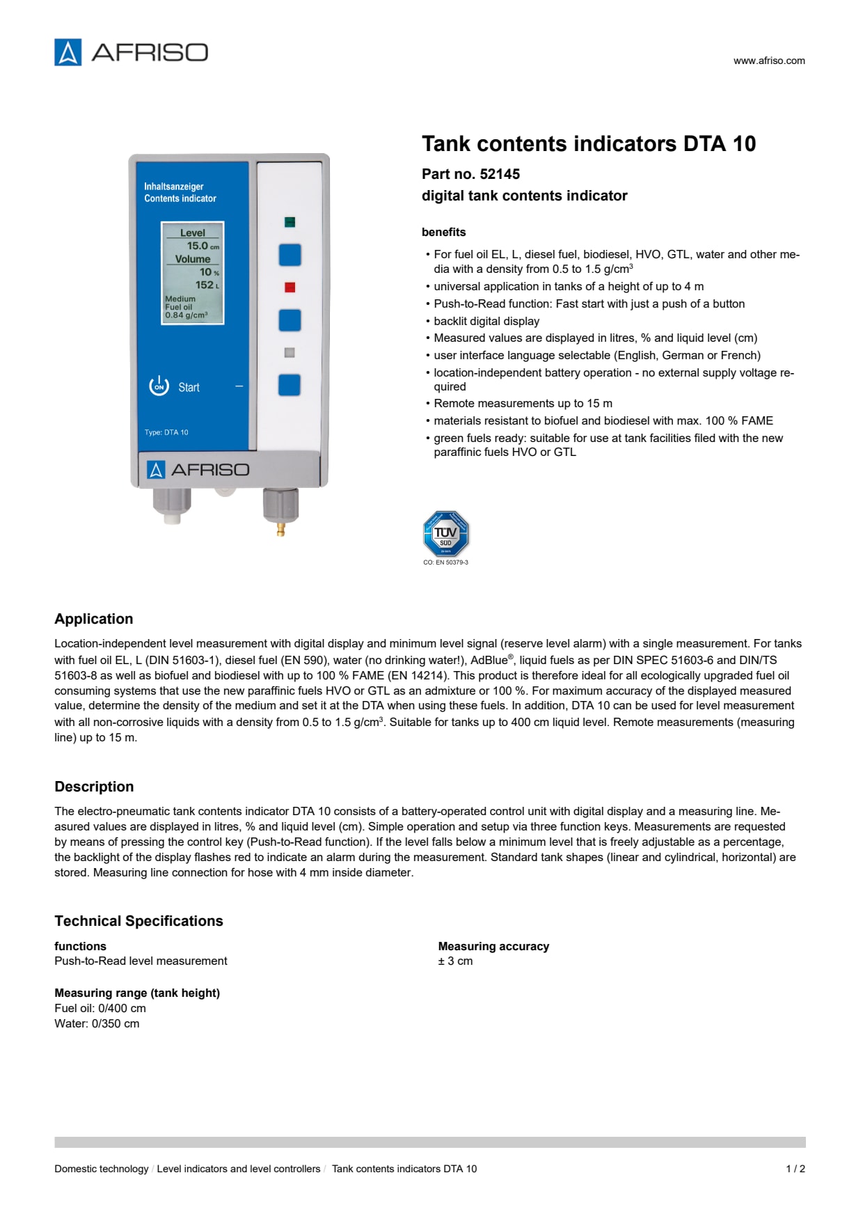AFRISO_TANK-CONTENTS-INDICATORS-DTA-10-DIGITAL-TANK-CONTENTS-INDICATOR_52145_ENG_GBR.PDF