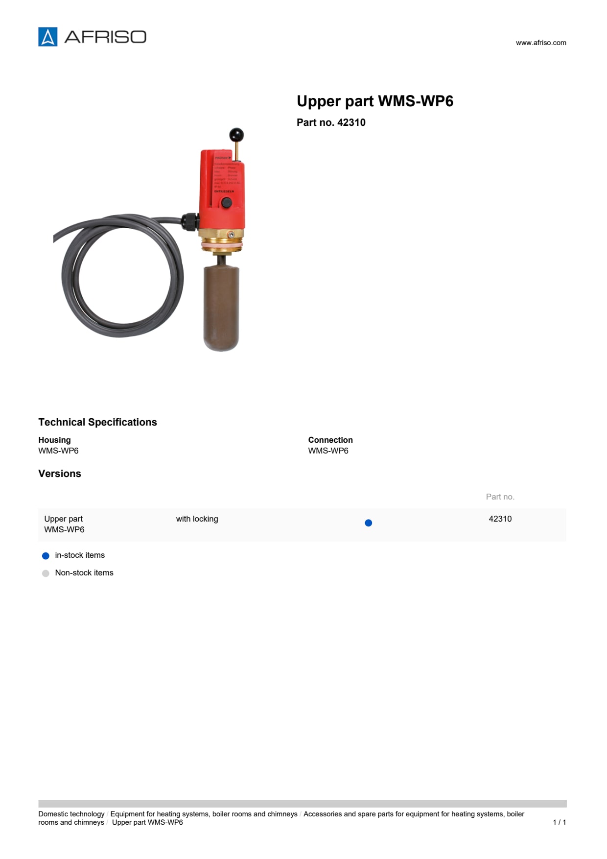 AFRISO_UPPER-PART-WMS-WP6_42310_ENG_GBR.PDF
