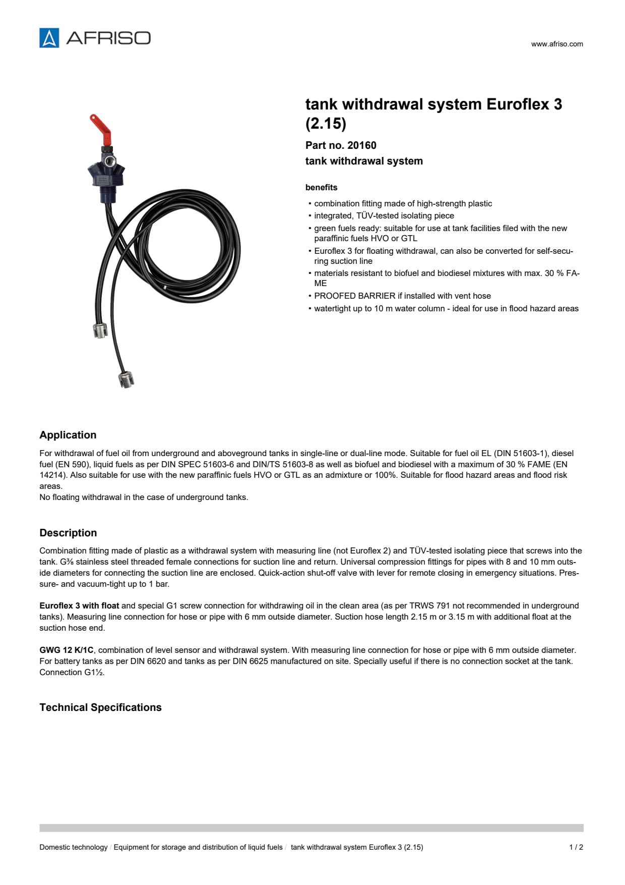 AFRISO_TANK-WITHDRAWAL-SYSTEM-EUROFLEX-3--2-15--TANK-WITHDRAWAL-SYSTEM_20160_ENG_GBR.PDF