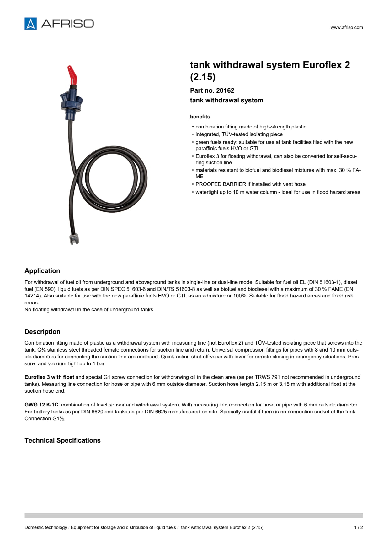 AFRISO_TANK-WITHDRAWAL-SYSTEM-EUROFLEX-2--2-15--TANK-WITHDRAWAL-SYSTEM_20162_ENG_GBR.PDF