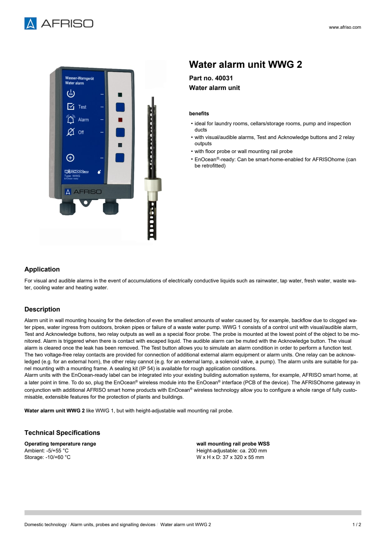 AFRISO_WATER-ALARM-UNIT-WWG-2-WATER-ALARM-UNIT_40031_ENG_GBR.PDF
