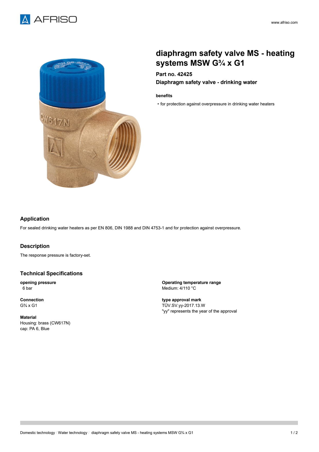 AFRISO_DIAPHRAGM-SAFETY-VALVE-MS---HEATING-SYSTEMS-MSW-G--X-G1-DIAPHRAGM-SAFETY-VALVES-_42425_ENG_GBR.PDF