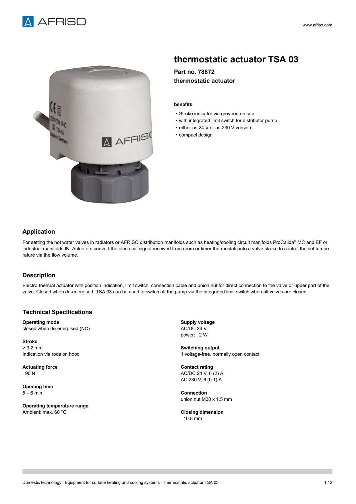 AFRISO_THERMOSTATIC-ACTUATOR-TSA-03-THERMOSTATIC-ACTUATOR_78872_ENG_GBR.PDF