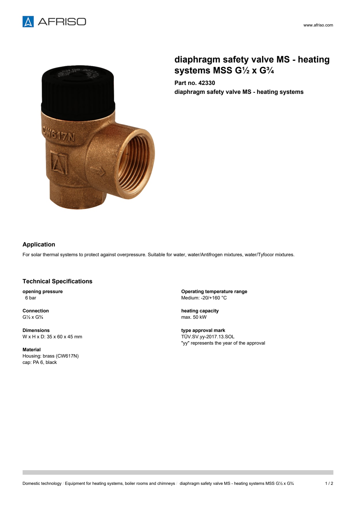 AFRISO_DIAPHRAGM-SAFETY-VALVE-MS---HEATING-SYSTEMS-MSS-G--X-G--DIAPHRAGM-SAFETY-VALVE-M_42330_ENG_GBR.PDF