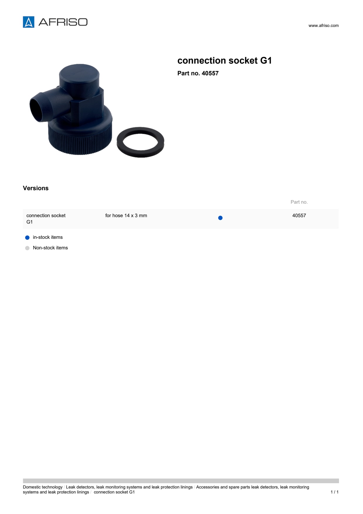 AFRISO_CONNECTION-SOCKET-G1_40557_ENG_GBR.PDF