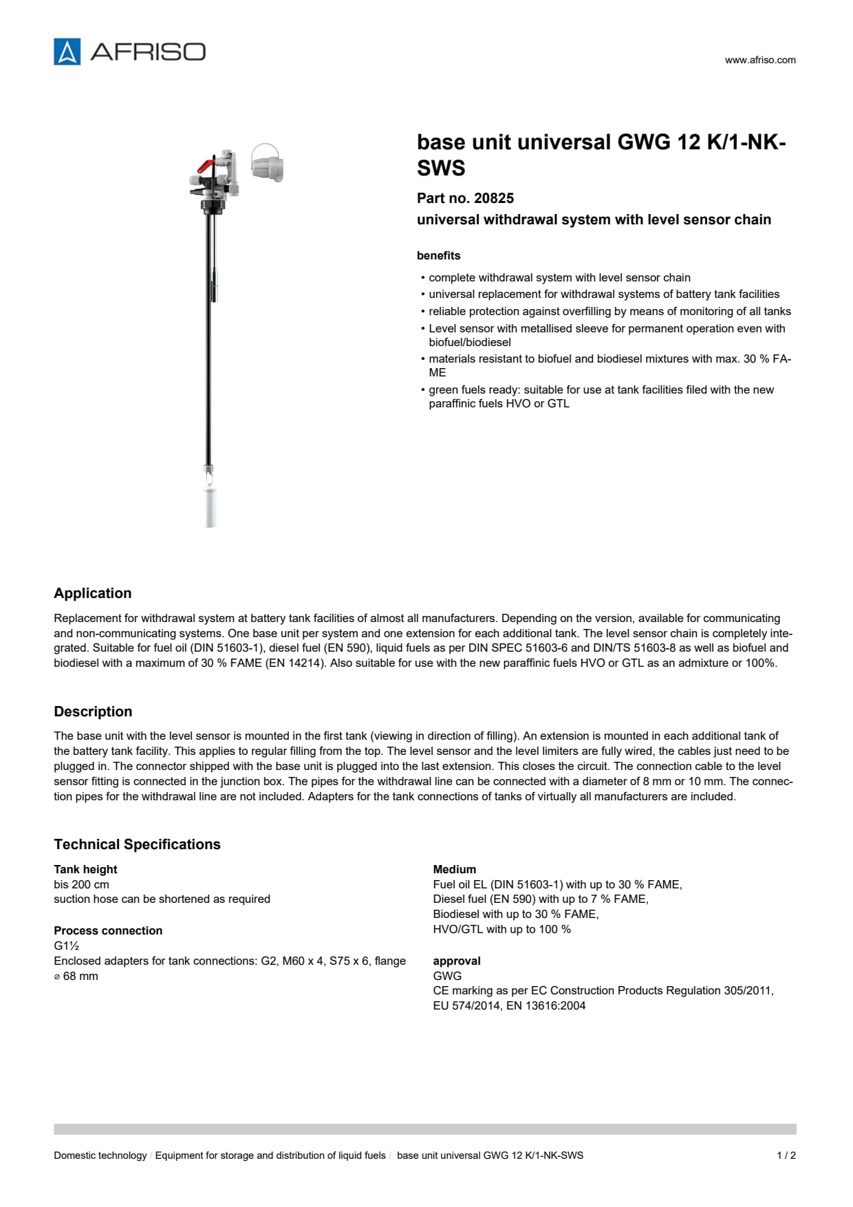 AFRISO_BASE-UNIT-UNIVERSAL-GWG-12-K-1-NK-SWS-UNIVERSAL-WITHDRAWAL-SYSTEM-WITH-LEVEL-SEN_20825_ENG_GBR.PDF