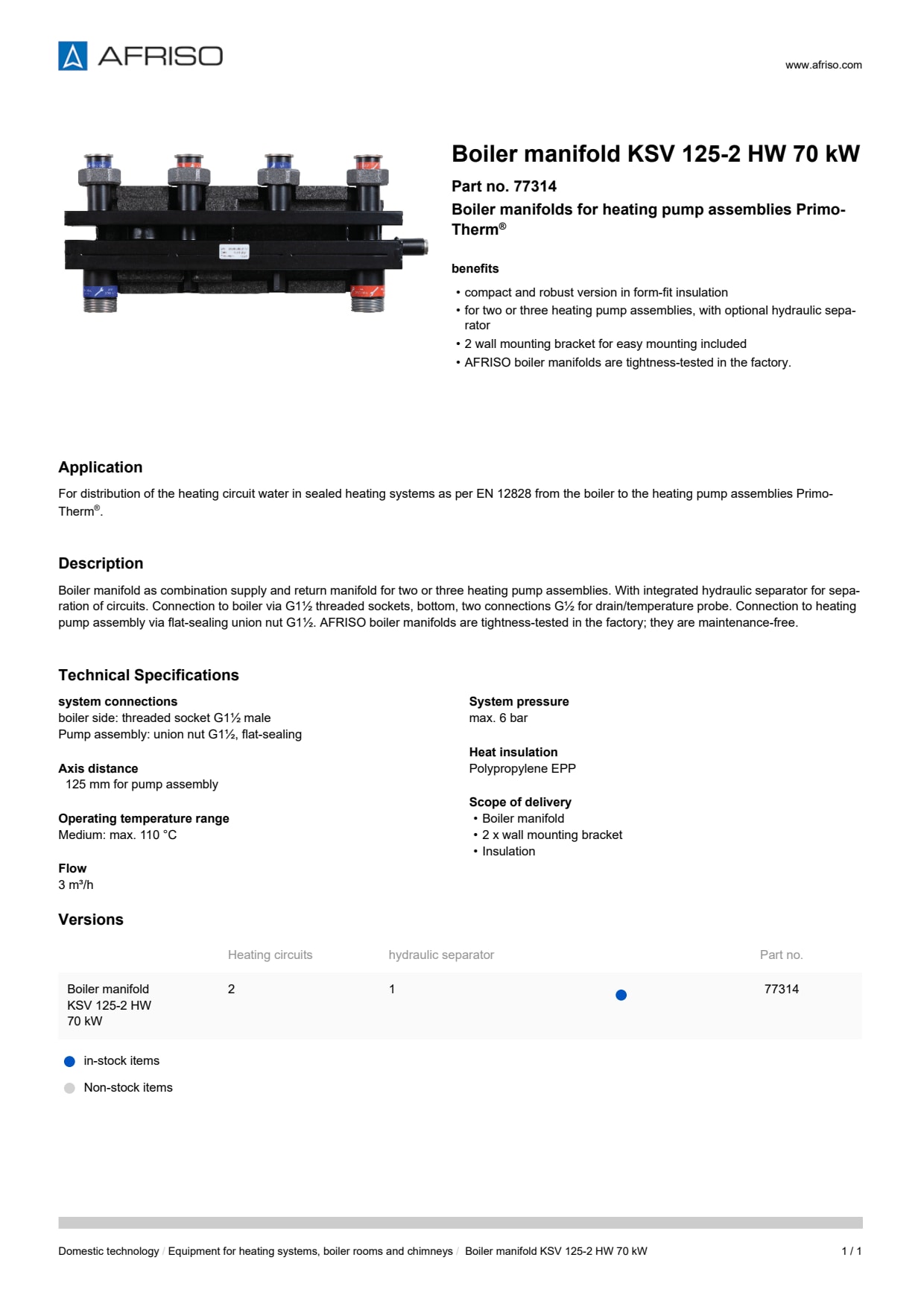 AFRISO_BOILER-MANIFOLD-KSV-125-2-HW-70-KW-BOILER-MANIFOLD-KSV-125-HW-FOR-HEATING-PUMP-A_77314_ENG_GBR.PDF