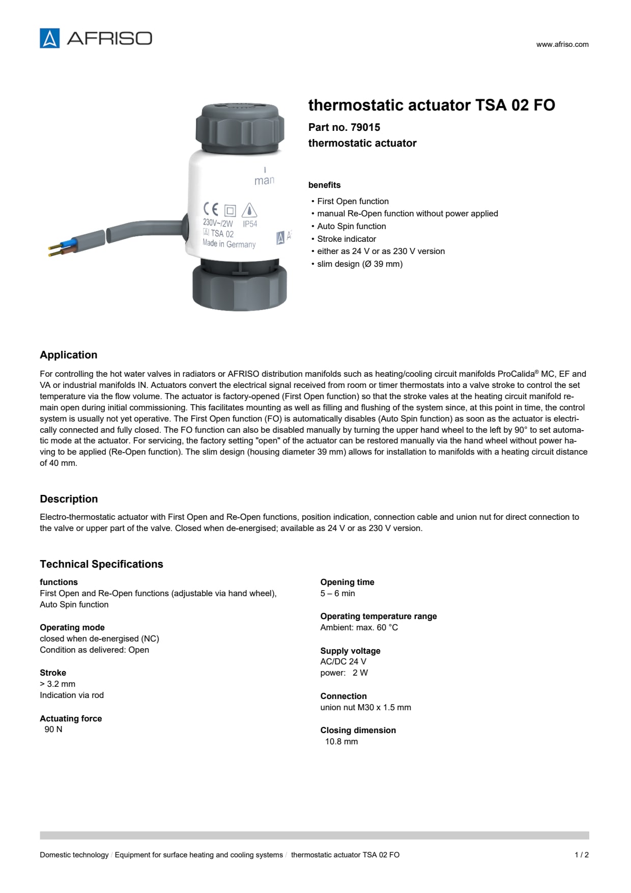 AFRISO_THERMOSTATIC-ACTUATOR-TSA-02-FO-THERMOSTATIC-ACTUATOR_79015_ENG_GBR.PDF