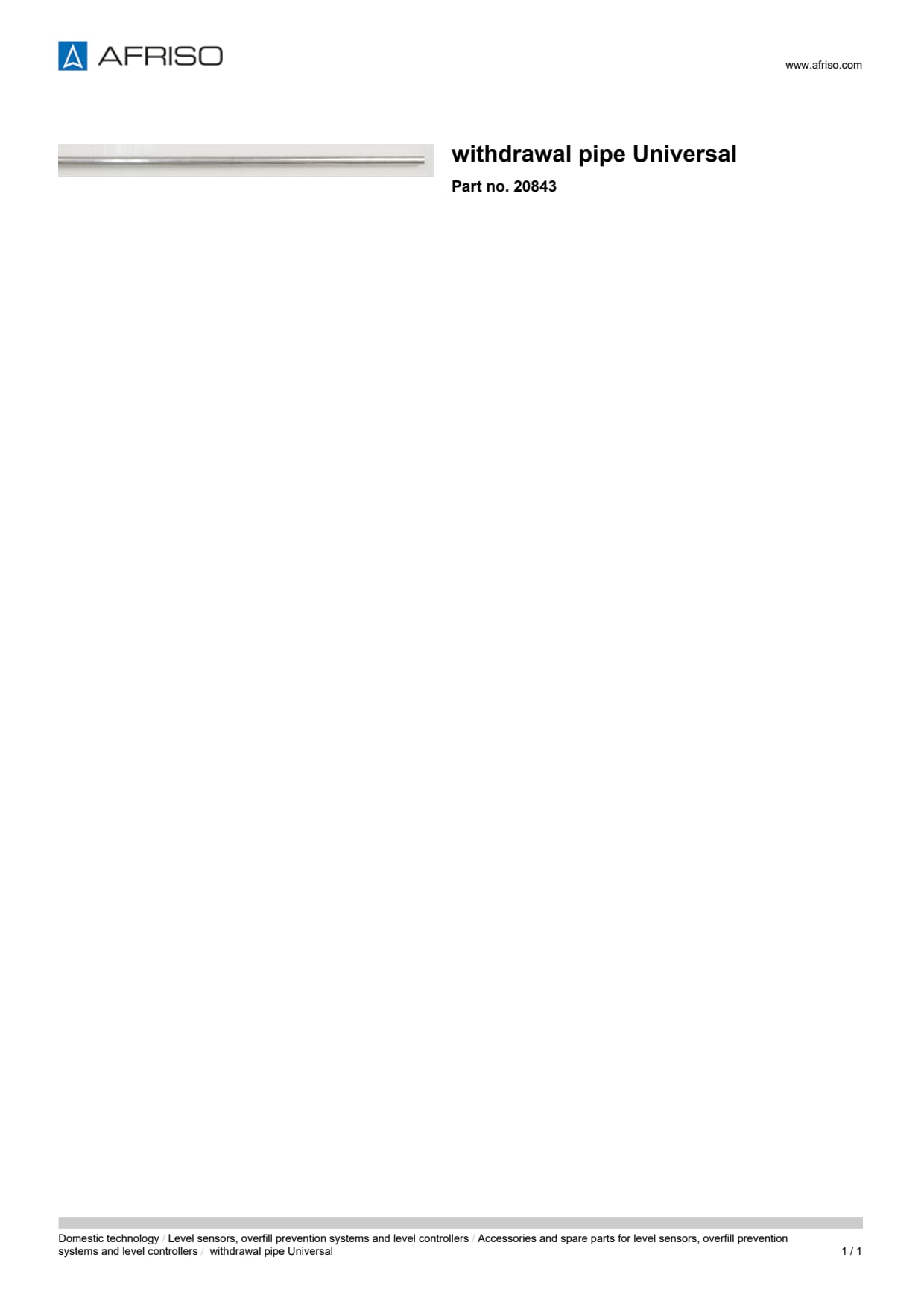 AFRISO_WITHDRAWAL-PIPE-UNIVERSAL_20843_ENG_GBR.PDF
