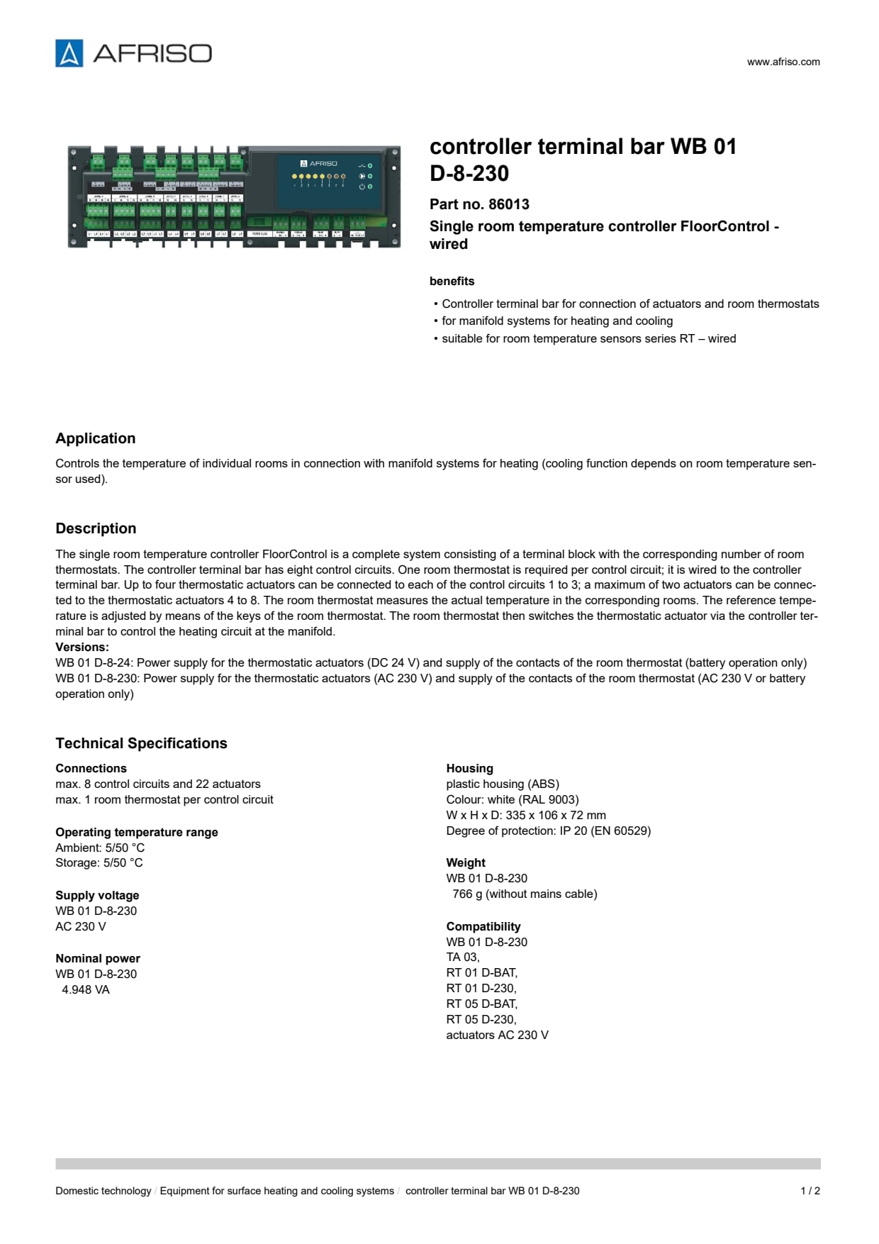 AFRISO_CONTROLLER-TERMINAL-BAR-WB-01-D-8-230-SINGLE-ROOM-TEMPERATURE-CONTROLLER-FLOORCO_86013_ENG_GBR.PDF