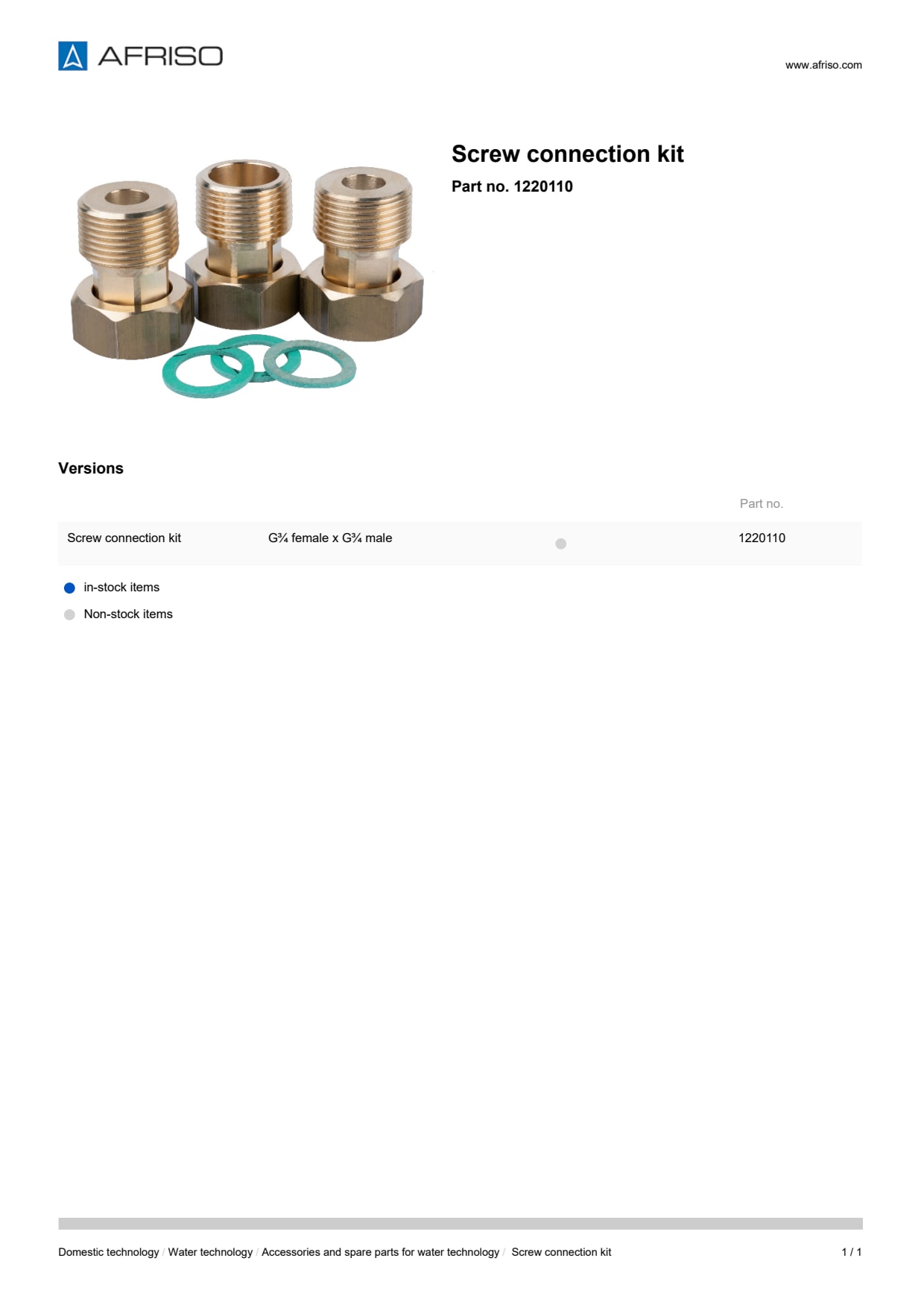 AFRISO_SCREW-CONNECTION-KIT_1220110_ENG_GBR.PDF