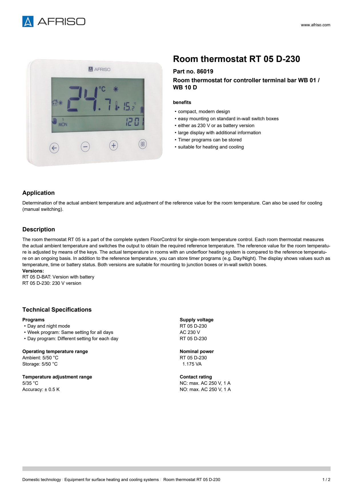 AFRISO_ROOM-THERMOSTAT-RT-05-D-230-ROOM-THERMOSTATS-RT-05-FOR-CONTROLLER-TERMINAL-BAR-W_86019_ENG_GBR.PDF