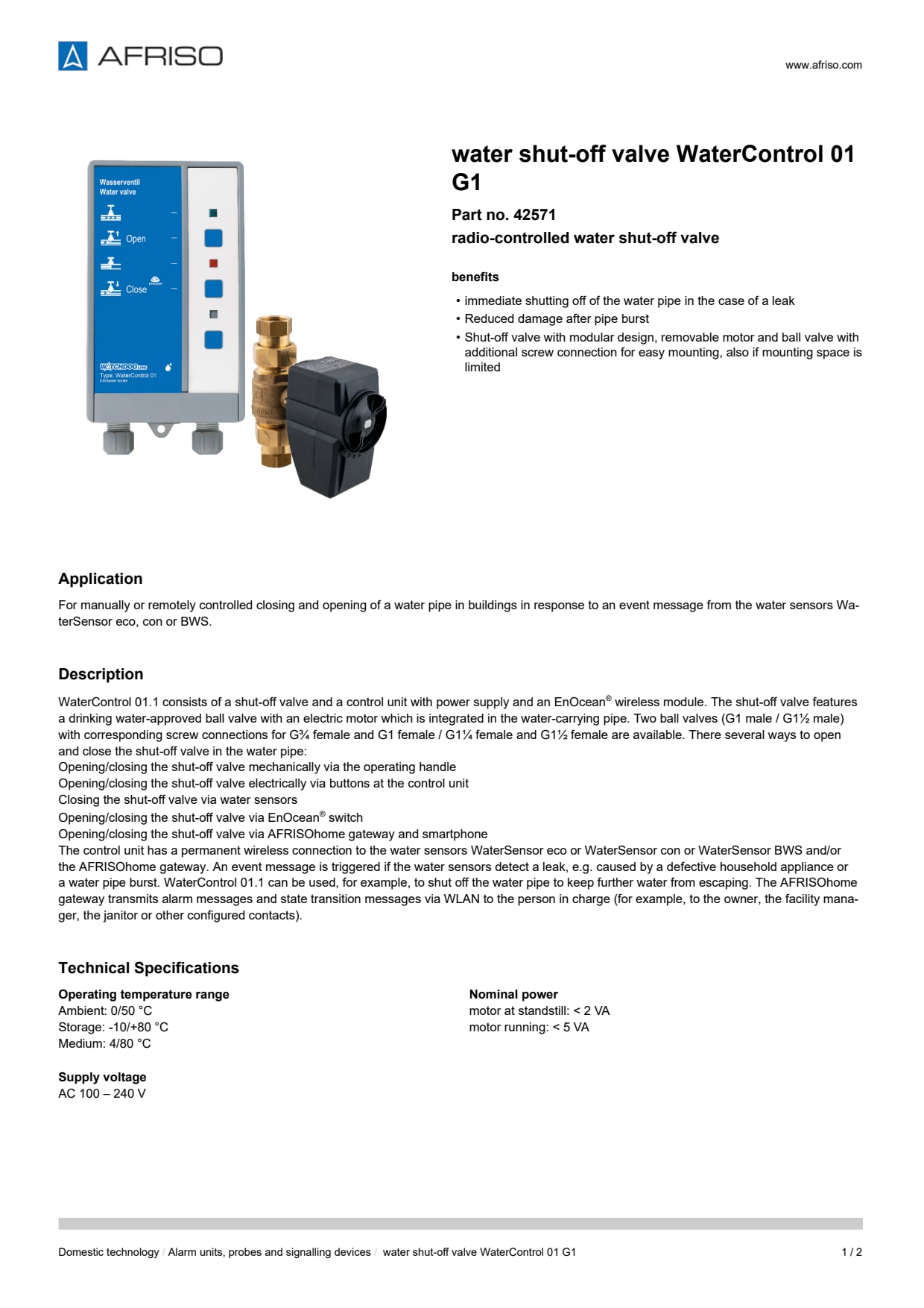 AFRISO_WATER-SHUT-OFF-VALVE-WATERCONTROL-01-G1-RADIO-CONTROLLED-WATER-SHUT-OFF-VALVE_42571_ENG_GBR.PDF