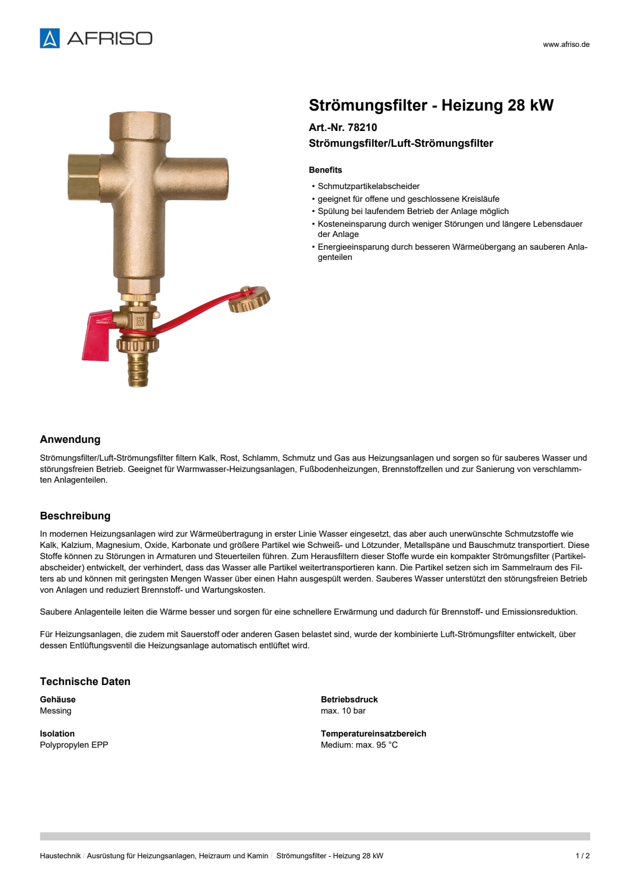 AFRISO_STROEMUNGSFILTER---HEIZUNG-28-KW-STROEMUNGSFILTER-LUFT-STROEMUNGSFILTER_78210_DEU_DEU.PDF