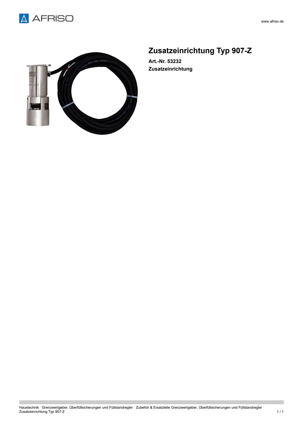 AFRISO_ZUSATZEINRICHTUNG-TYP-907-Z-ZUSATZEINRICHTUNG_53232_DEU_DEU.PDF