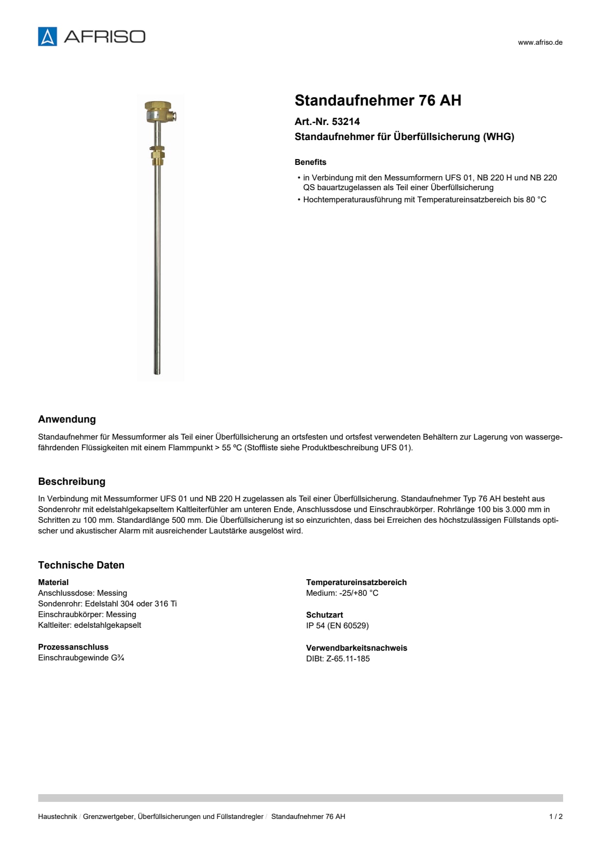 AFRISO_STANDAUFNEHMER-76-AH-STANDAUFNEHMER-FUER-UEBERFUELLSICHERUNG--WHG-_53214_DEU_DEU.PDF