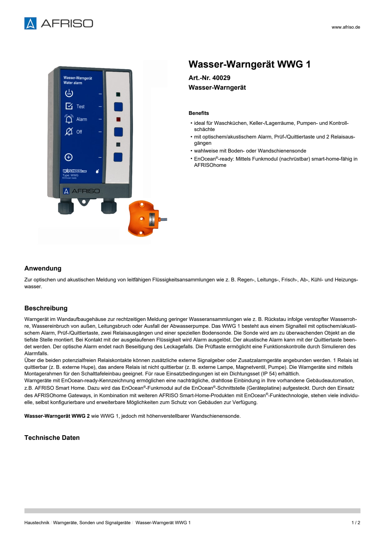 AFRISO_WASSER-WARNGERAET-WWG-1-WASSER-WARNGERAET_40029_DEU_DEU.PDF