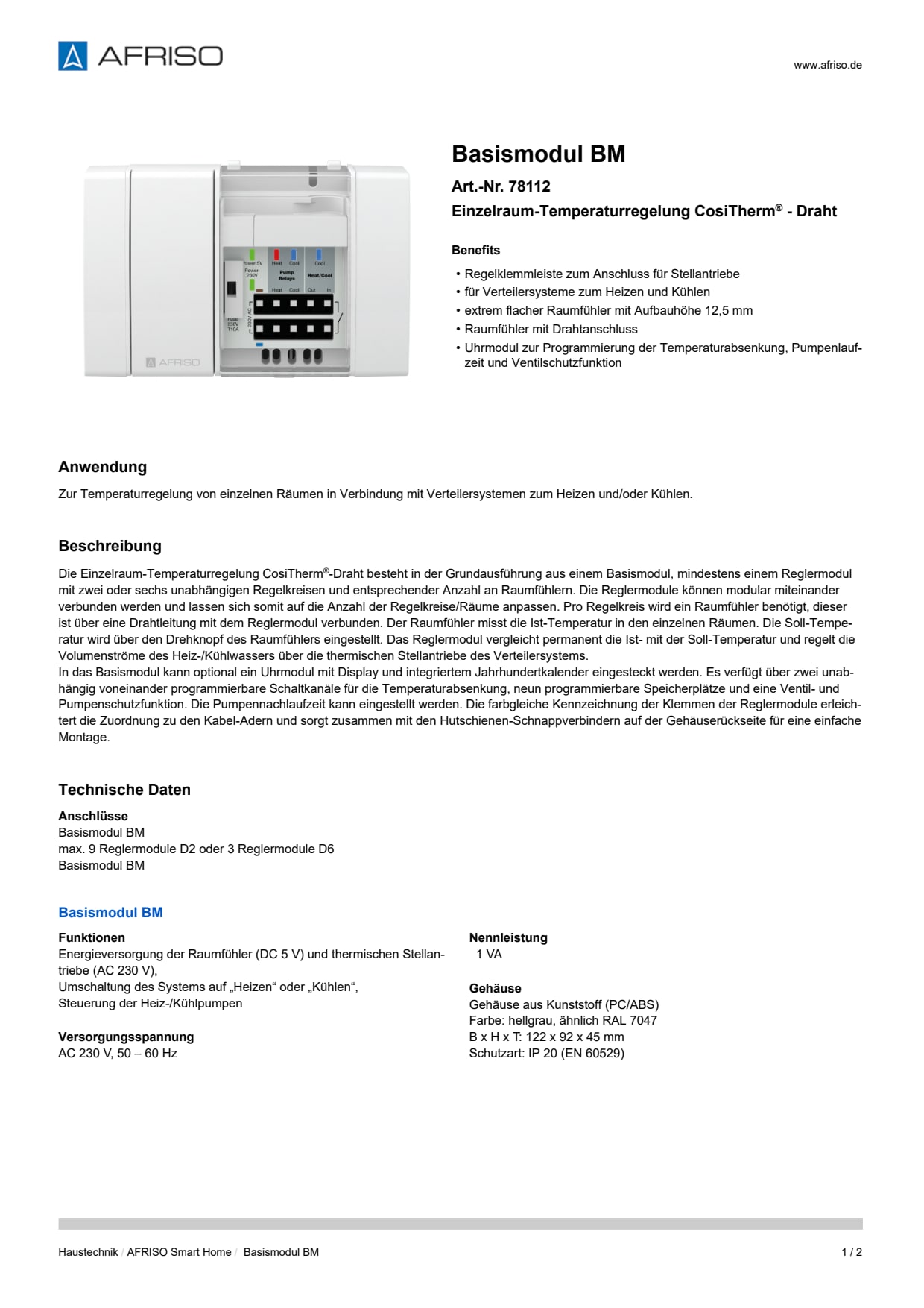 AFRISO_BASISMODUL-BM-EINZELRAUM-TEMPERATURREGELUNG-COSITHERM----DRAHT_78112_DEU_DEU.PDF