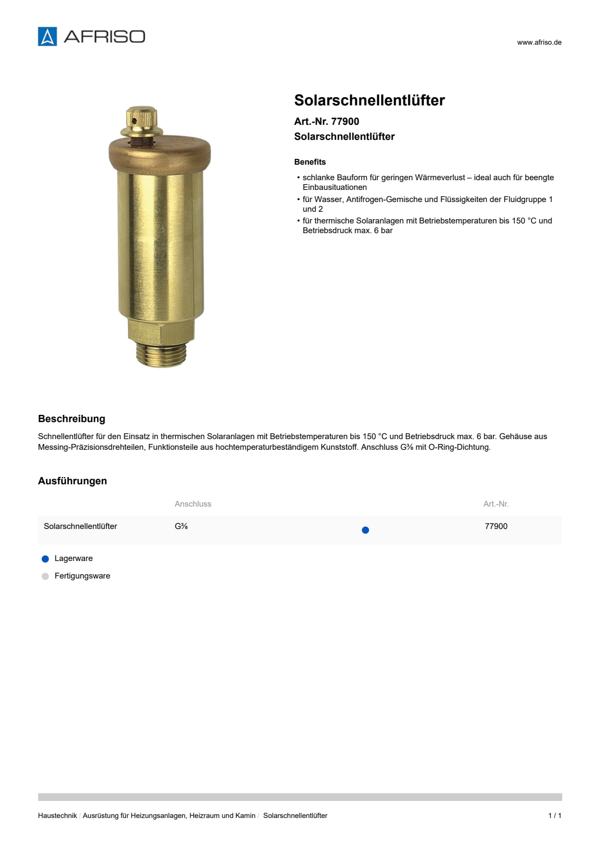 AFRISO_SOLARSCHNELLENTLUEFTER-SOLARSCHNELLENTLUEFTER_77900_DEU_DEU.PDF