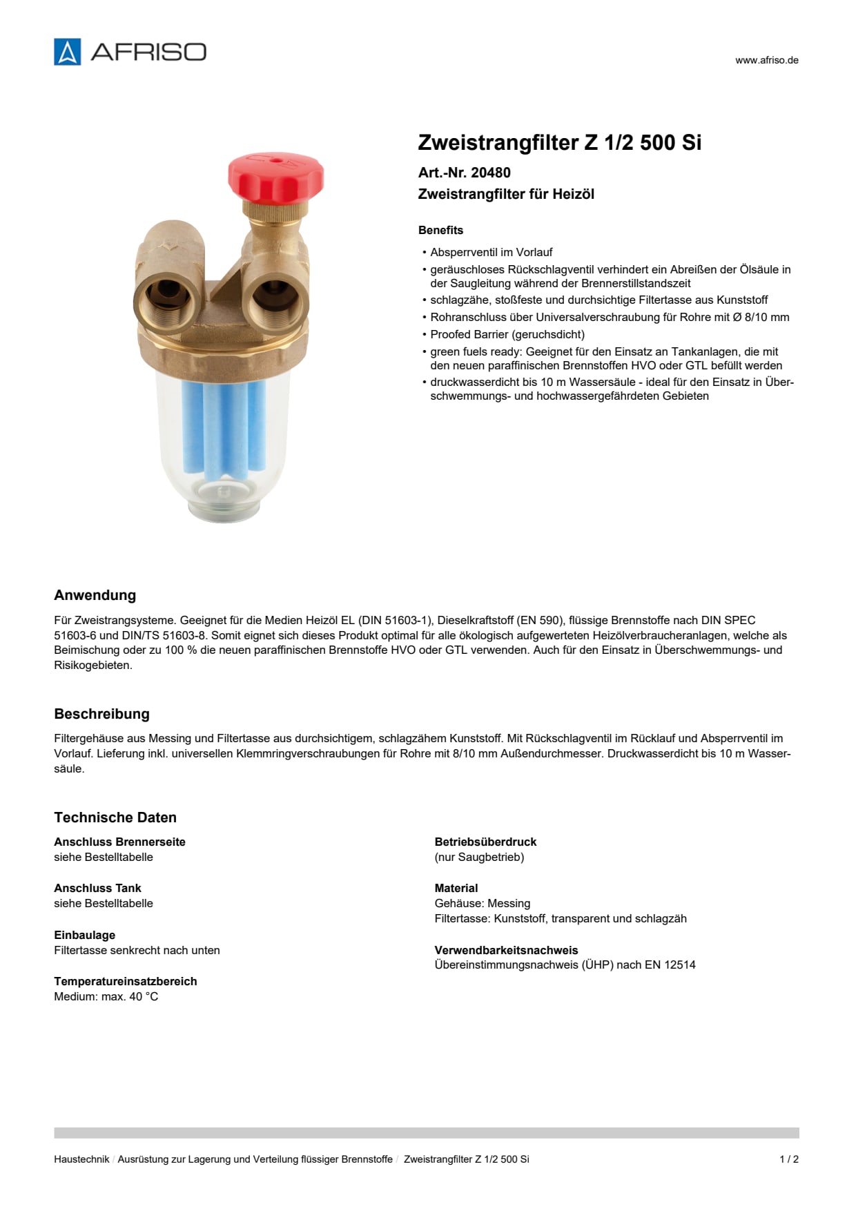 AFRISO_ZWEISTRANGFILTER-Z-1-2-500-SI-ZWEISTRANGFILTER-FUER-HEIZOEL_20480_DEU_DEU.PDF