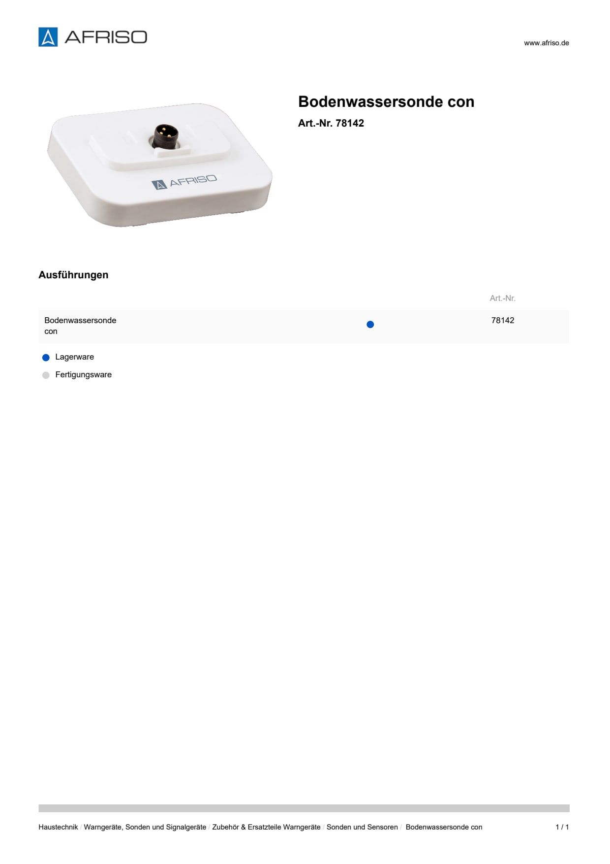 AFRISO_BODENWASSERSONDE-CON_78142_DEU_DEU.PDF