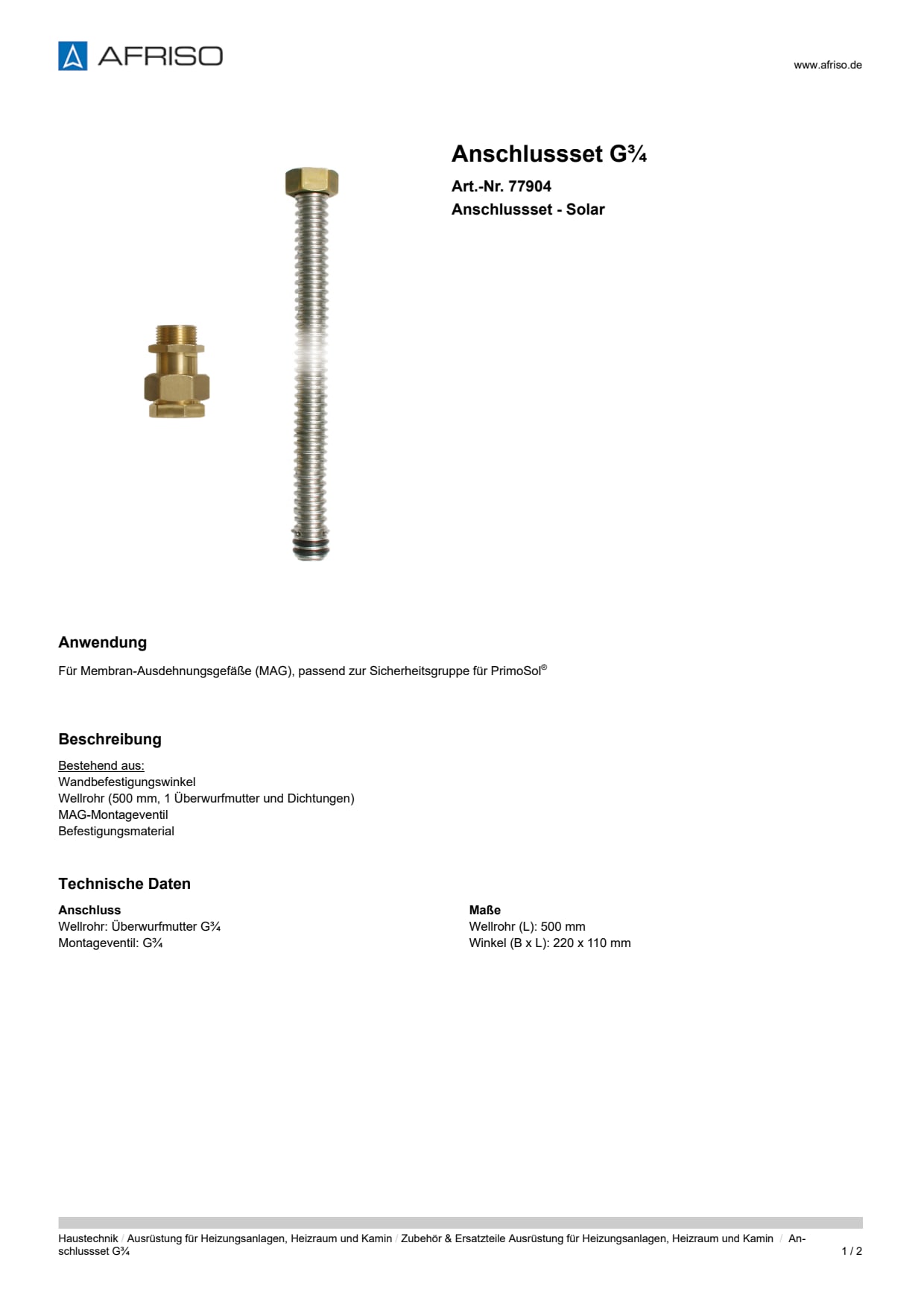 AFRISO_ANSCHLUSSSET-G--ANSCHLUSSSET---SOLAR_77904_DEU_DEU.PDF