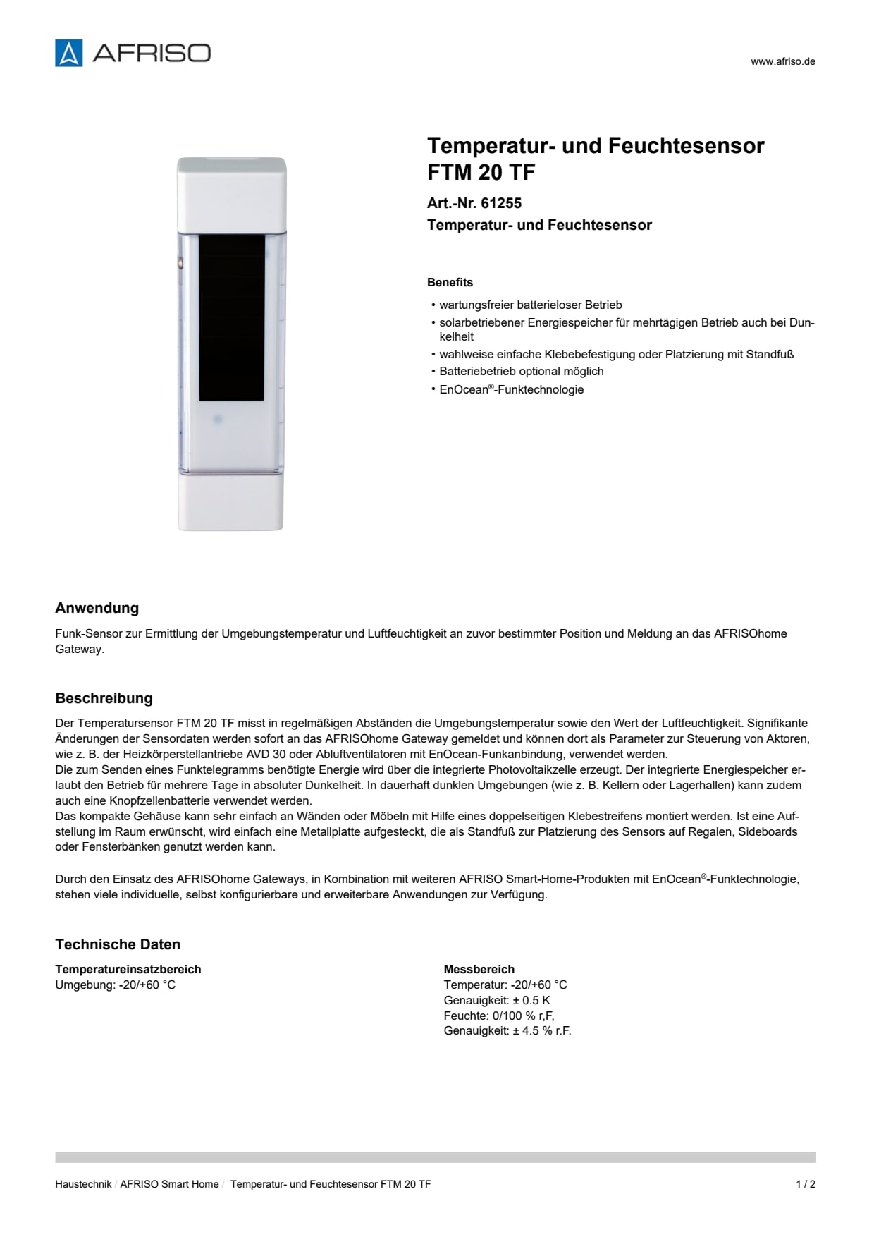 AFRISO_TEMPERATUR--UND-FEUCHTESENSOR-FTM-20-TF-TEMPERATUR--UND-FEUCHTESENSOR_61255_DEU_DEU.PDF