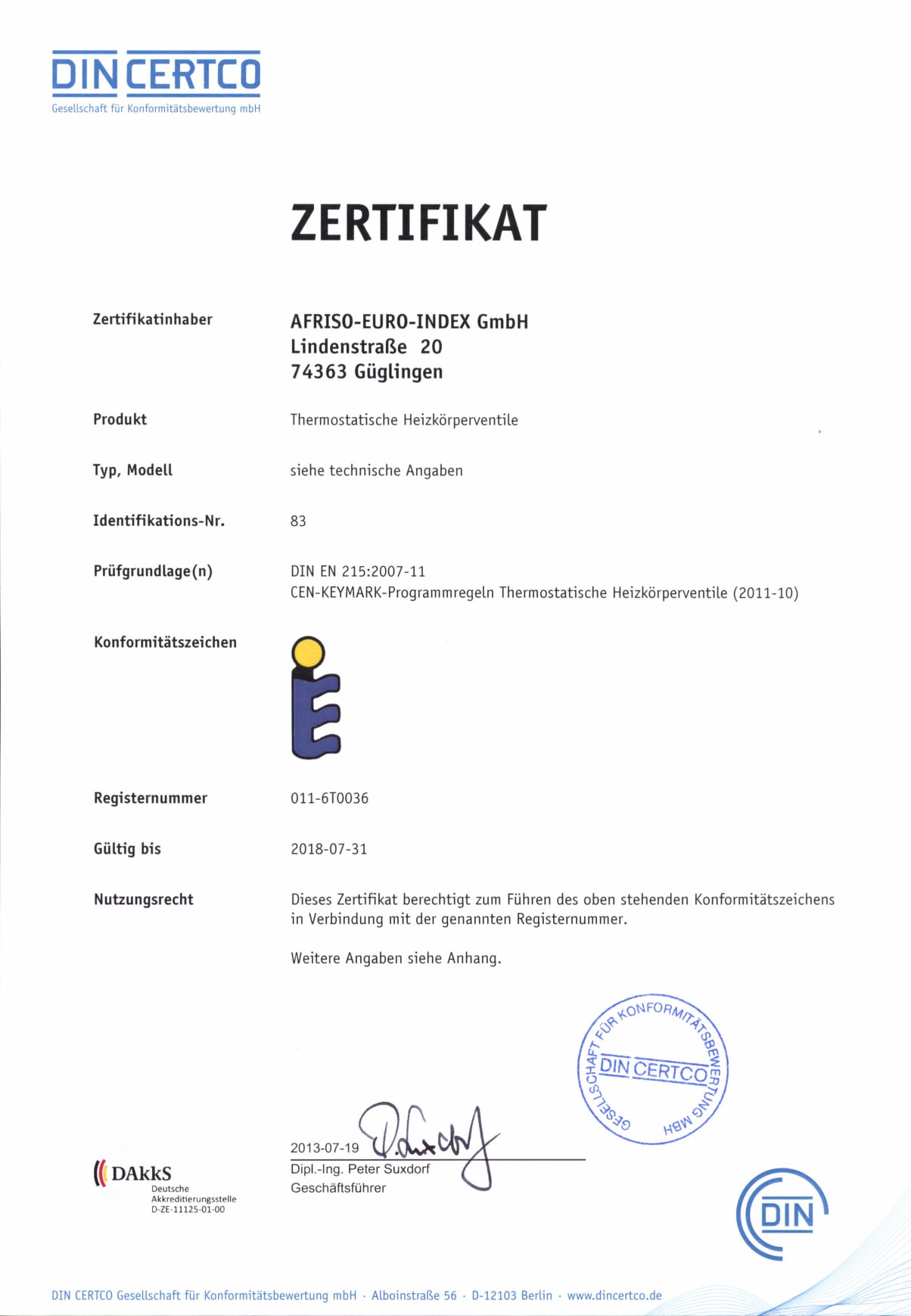AFRISO_ZERTIFIKAT_EN215_ZULASSUNG_THERMOSTATVENTILE_DE_07-18.PDF