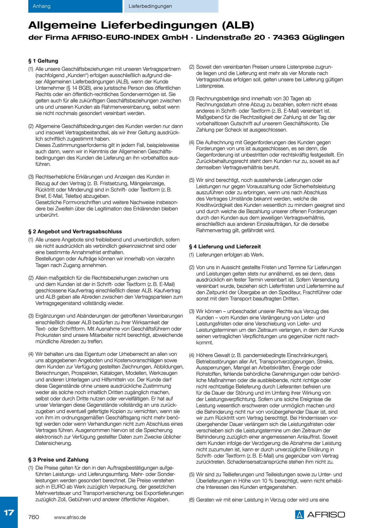 AFRISO_ALLGEMEINE_LIEFERBEDINGUNGEN_ALB_2020.PDF