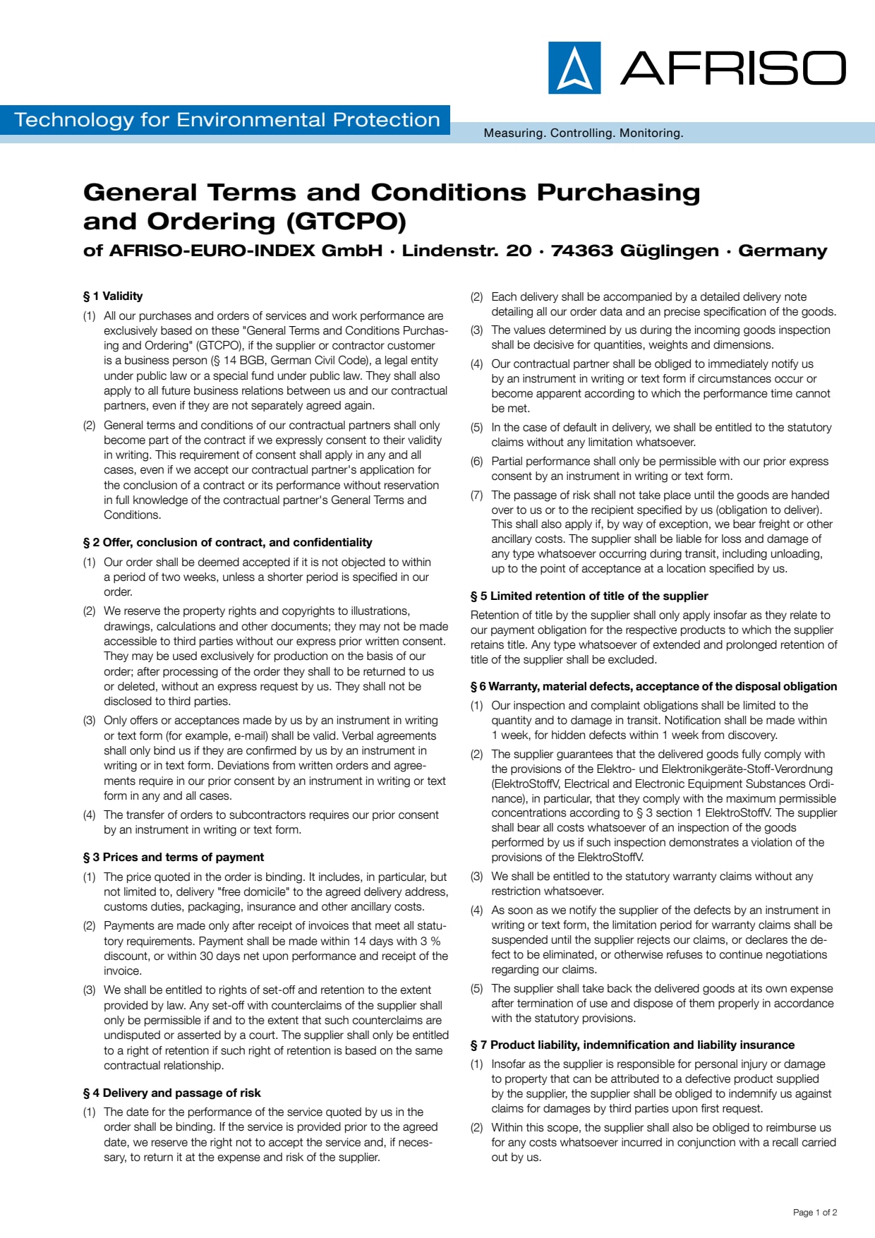 GTCPO_GENERAL_TERMS_AFRISO_08-23_EN.PDF