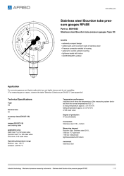 AFRISO_STAINLESS-STEEL-BOURDON-TUBE-PRESSURE-GAUGES-RF40E-STAINLESS-STEEL-BOURDON-TUBE-_85019302_ENG_GBR.PDF