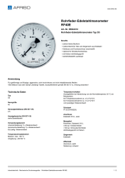 AFRISO_ROHRFEDER-EDELSTAHLMANOMETER-RF40E-ROHRFEDER-EDELSTAHLMANOMETER-TYP-D3_85024312_DEU_DEU.PDF