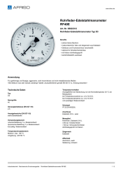 AFRISO_ROHRFEDER-EDELSTAHLMANOMETER-RF40E-ROHRFEDER-EDELSTAHLMANOMETER-TYP-D3_85023312_DEU_DEU.PDF