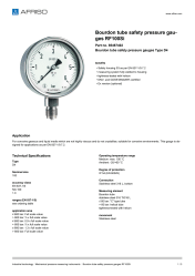 AFRISO_BOURDON-TUBE-SAFETY-PRESSURE-GAUGES-RF100SI-BOURDON-TUBE-SAFETY-PRESSURE-GAUGES-_85467402_ENG_GBR.PDF
