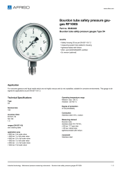 AFRISO_BOURDON-TUBE-SAFETY-PRESSURE-GAUGES-RF100SI-BOURDON-TUBE-SAFETY-PRESSURE-GAUGES-_85463402_ENG_GBR.PDF