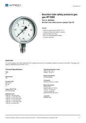AFRISO_BOURDON-TUBE-SAFETY-PRESSURE-GAUGES-RF100SI-BOURDON-TUBE-SAFETY-PRESSURE-GAUGES-_85452402_ENG_GBR.PDF