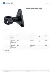 AFRISO_INSTRUMENT-BRACKET-DIN-16281---TYPE-H_ENG_GBR.PDF
