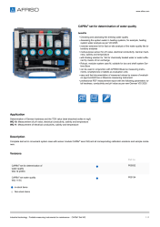 AFRISO_CAPBS--SET-FOR-DETERMINATION-OF-WATER-QUALITY_ENG_GBR.PDF