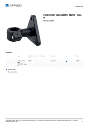 AFRISO_INSTRUMENT-BRACKET-DIN-16281---TYPE-H_63078_ENG_GBR.PDF