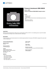 AFRISO_PRESSURE-TRANSDUCERS-DMU-600-20-PRESSURE-TRANSDUCERS-DMU-600-20-COMPACT-VERSION_33007_ENG_GBR.PDF