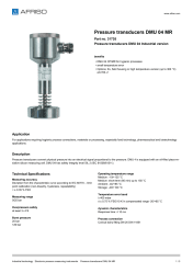 AFRISO_PRESSURE-TRANSDUCERS-DMU-04-MR-PRESSURE-TRANSDUCERS-DMU-04-INDUSTRIAL-VERSION_31735_ENG_GBR.PDF