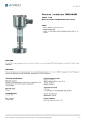 AFRISO_PRESSURE-TRANSDUCERS-DMU-04-MR-PRESSURE-TRANSDUCERS-DMU-04-INDUSTRIAL-VERSION_31734_ENG_GBR.PDF