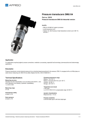 AFRISO_PRESSURE-TRANSDUCERS-DMU-04-PRESSURE-TRANSDUCERS-DMU-04-INDUSTRIAL-VERSION_33019_ENG_GBR.PDF