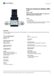 AFRISO_PRESSURE-TRANSDUCERS-DELTAFOX-DMU-11-D-PRESSURE-TRANSDUCERS-DELTAFOX-DMU-11-D-VE_31817_ENG_GBR.PDF