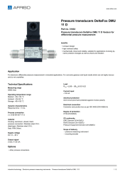 AFRISO_PRESSURE-TRANSDUCERS-DELTAFOX-DMU-11-D-PRESSURE-TRANSDUCERS-DELTAFOX-DMU-11-D-VE_31833_ENG_GBR.PDF