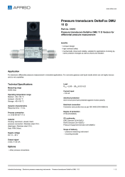 AFRISO_PRESSURE-TRANSDUCERS-DELTAFOX-DMU-11-D-PRESSURE-TRANSDUCERS-DELTAFOX-DMU-11-D-VE_31815_ENG_GBR.PDF