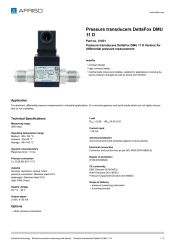 AFRISO_PRESSURE-TRANSDUCERS-DELTAFOX-DMU-11-D-PRESSURE-TRANSDUCERS-DELTAFOX-DMU-11-D-VE_31831_ENG_GBR.PDF