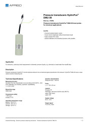AFRISO_PRESSURE-TRANSDUCERS-HYDROFOX--DMU-09-PRESSURE-TRANSDUCERS-HYDROFOX--DMU-09-LEVE_31576_ENG_GBR.PDF