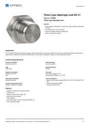 AFRISO_PISTON-TYPE-DIAPHRAGM-SEAL-KD-21-PISTON-TYPE-DIAPHRAGM-SEAL_31425W_ENG_GBR.PDF